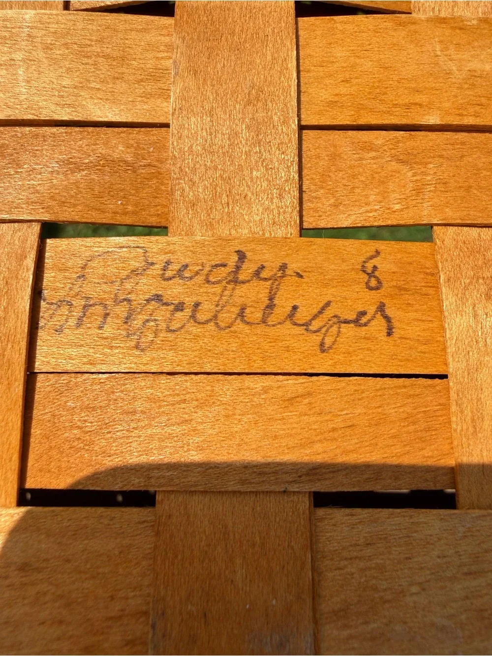 Vtg Longaberger Traditions Family Basket Set Signed by Jerry Judy & Wendy